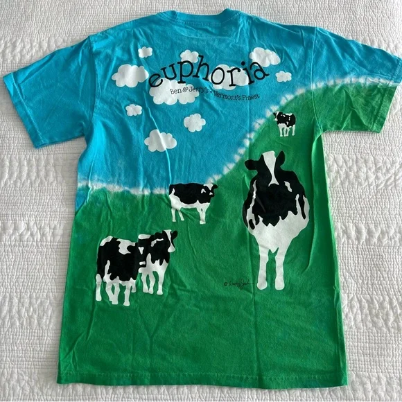 RARE Ben & Jerry’s Tie Dye T-Shirt - Picture 4 of 5